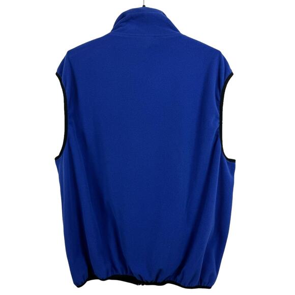 Men's REI Blue Fleece Vest Unisex Zip Up Lined Outdoor Canada Made Outerwear XL - Picture 4 of 12